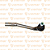 Terminal De Direção Citroën C3 13/21 C4 1.6 18/21 Peugeot 208 13/20 2008 15/23 Direção Elétrica Lado Esquerdo - Imagem 1