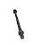Barra Axial Chevrolet Corsa 00/ Celta 01/ Prisma 06/12 Tigra 97/00 Dh Macho - Imagem 2