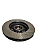 Disco De Freio Dianteiro Para Ford Ranger 95/98 S/ABS 5 Furos - Imagem 8