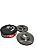 Par Disco de Freio Dianteiro Volkswagen Virtus / Polo 1.0 18/20 T-Cross 1.0/1.4 20/ Nivus1.0 21/ - Imagem 1