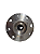 Cubo De Roda Dianteiro Chevrolet Astra 99/09 Zafira 01/12 Vectra 96/11 4 Furos Aro 14 - Imagem 4
