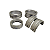 Bronze Da Biela Fixa Volkswagen 1.3 / 1.5 / 1.6 Externo 0,75MM Interno Std - Imagem 2