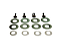 Kit Filtro Bico Injetor Ford Ka 1.0 14 / Fiesta / Ka 99/07 Palio / Uno 10 - Imagem 1