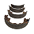 Sapata De Freio Com Lona Para Chevrolet S10 Bendix 11X2 - Imagem 1