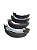 Sapata Freio Citroen C3 1.2 3CC 12v / Peugeot 208 1.2 3CC 13 / 1.6 4CC - Imagem 4