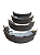Sapata De Freio Para Volkswagen Up 14/ Gol 13/ Fox/Space Fox 15 - Imagem 1