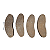 Pastilha De Freio Dianteira Mercedes Benz 90 / 100 / 120 / 131 / 150 / 160 / 180 / 80 Cobreq - Imagem 5