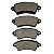 Pastilha De Freio Dianteiro Peugeot 206 /08 306 99/ Citröen Xsara 97/ - Imagem 4