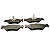 Pastilha De Freio Dianteiro Para Mitsubishi L200 1.6/2.0/2.5 87/02 L300 89/ - Imagem 2