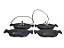 Pastilha De Freio Traseira Citroen Xsara 97/00 Peugeot 106 1.4 1.6 95/01 306 TDS 93/03 COM ABS - Imagem 1