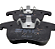 Pastilha De Freio Dianteira Para Citroën C5 1.6/1.8/2.0 16V 08/ Range Rover Evoque 2.0/2.2 11 - Imagem 5