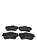 Pastilha De Freio Dianteira Para Chrysler PT Cruiser 2.0/2.4 01/06 Neon /05 - Imagem 1