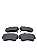 Pastilha De Freio Dianteira Para Chrysler PT Cruiser 2.0/2.4 01/06 Neon /05 - Imagem 2