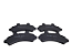 Pastilha De Freio Dianteira Para Chevrolet Silverado 97/99 A20/C20/D20/Bonanza 94 - Imagem 1
