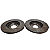 Par Disco De Freio Dianteiro Volkswagen Saveiro Com ABS 98/09 Gol GTI 95/01 Parati 96/ Polo 1.8 96/ Ventilado - Imagem 3