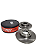 Par Disco De Freio Dianteiro Chevrolet Corsa 1.0 93/ 1.4 94/ Classic 1.0 10/ Sedan 1.0/1.6 01/ Celta 01/ Prisma 09/ Solido - Imagem 1
