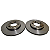 Par Disco De Freio Dianteiro Volkswagen Fox 1.0/1.6 Crossfox 1.6 03/ Spacefox 1.6 05/ Aro 15 Golf 1.6/2.0 99/14 - Imagem 2