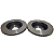 Par Disco De Freio Dianteiro Ford Ranger 4X4 Com Ou Sem ABS 95/11 Explorer 4X4 95/96 Ventilado Sem Cubo - Imagem 4