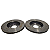 Par Disco De Freio Dianteiro Chevrolet Astra 2.0 99/ Vectra Aro 15/16 2.0/2.2 03/ 2.4 06/ 16V Zafira 2.0 01/ Aro 15/16 Ventilado - Imagem 4