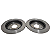 Par Disco De Freio Traseiro Ford Focus 1.6 8V 03/07 1.8 16V 01/04 2.0 16V 00/07 Solido - Imagem 4