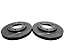 Par Disco De Freio Dianteiro Mitsubishi L200 Triton 08/ Pajero Dakar 09/16 Montero 3.2/3.5 08/ Ventilado - Imagem 2