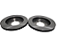 Par Disco De Freio Dianteiro Mitsubishi L200 Triton 08/ Pajero Dakar 09/16 Montero 3.2/3.5 08/ Ventilado - Imagem 4