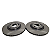 Par Disco De Freio Dianteiro Hyundai Azera 3.0 12/ Sonata 2.4 11/ Kia Optima 2.4 13/14 Cadenza 3.5 24V 11/ Ventilado - Imagem 2