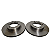 Par Disco De Freio Dianteiro Toyota Hilux SW4 2.5/3.0 Turbo 05/ Ventilado - Imagem 2