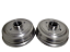 Par Tambor De Freio Traseiro Chevrolet Corsa Com Ou Sem ABS 1.0/1.4/1.8 02/ 8V - Imagem 2