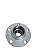 Cubo De Roda Traseira Volkswagen  Audi A3/Bora/Golf III VOBER - Imagem 2
