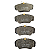 Pastilha De Freio Dianteira Chevrolet Omega 3.0/4.1 92/98 Suprema 3.0/4.1 93/98 Ferodo - Imagem 1