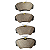 Pastilha De Freio Dianteira Chevrolet Omega 3.0/4.1 92/98 Suprema 3.0/4.1 93/98 Ferodo - Imagem 2