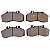 Pastilha De Freio Dianteiro Mercedes Benz 610/709/712/812/814/912 92/ - Imagem 3