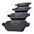 Pastilha De Freio Traseira Land Rover Freelander 2.2/3.2 07/ Ford Mondeo 1.6/2.0 07/ Frasle - Imagem 2