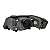 FAROL VOLKSWAGEN GOL G4 MASCARA NEGRA LADO DIREITO FRISO CROMADO - Imagem 3