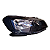 FAROL VOLKSWAGEN GOL/VOYAGE G7 17/ LADO DIREITO FRISO PRETO SIMPLES - Imagem 1