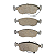 Pastilha Do Freio Dianteiro Fiat Uno Turbo 94/96 Tipo/Tempra 94/98 Tempra 8/16v 95/ Ecopads - Imagem 3
