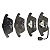 Pastilha Do Freio Dianteiro Volkswagen Jetta 05/ Golf 06/ Passat Fusca 2.0 13/ Bora 07/ 05/ Audi A3 03/ A1 11/ Jurid - Imagem 2