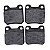 Pastilha De Freio Traseira Chevrolet Astra 1.8 98/ Meriva 1.8 02/10 Vectra 2.0/2.2 96/ 2.4 06/ Gt 07/  Zafira 01/ - Imagem 3