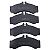 Pastilha De Freio Dianteira/Traseira Mercedes Benz Sprinter 310/311/312/313/412/413 97/ Syl - Imagem 1