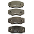 Pastilha De Freio Traseira Fiat Ducato 01/ Citroën Jumper 01/ Peugeot Boxer 02/ - Imagem 2