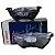Pastilha De Freio Dianteira Volkswagen Gol G5 1.0/1.6 12/ G6 1.0/1.6 13/ Saveiro/Parati/Voyage 1.0/1.6/1.8 12/ Bosch - Imagem 1
