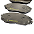 Pastilha De Freio Dianteiro Kia Sorento 2.4/3.3/3.5 V6 02/09 Bosch - Imagem 1