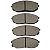 Pastilha De Freio Dianteiro Kia Sorento 2.4/3.3/3.5 V6 02/09 Bosch - Imagem 3