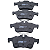 Pastilha De Freio Traseira Ford Focus Todos 08/ Peugeot 508 1.6 16V 11/ - Imagem 1