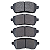 Pastilha De Freio Dianteira Ford New Fiesta 1.5/1.6 16V 10/Ka 1.0/1.5 14/ - Imagem 3