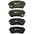 Pastilha De Freio Traseira Hyundai I30 2.0 09/12 Ix35 2.0 10/ Tucson 10/ Sonata 2.4 11/ Kia Cerato/Sportege 09/ Jurid - Imagem 1