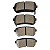 Pastilha De Freio Traseira Hyundai I30 2.0 09/12 Ix35 2.0 10/ Tucson 10/ Sonata 2.4 11/ Kia Cerato/Sportege 09/ Jurid - Imagem 3