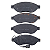 Pastilha De Freio Dianteira Fiat Ducato 2.2/2.3/3.0 06/Jumper 2.2/3.0 06/Boxer 2.2/3.0 06/ - Imagem 1