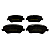 Pastilha De Freio Dianteira Renault Duster 1.6 11/ Duster Oroch 1.6 16/ Captur 1.6 17/ Zoe 19/ - Imagem 2